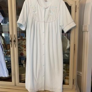 COPY - Miss Elaine women’s Snap Front Duster Robe Housecoat S